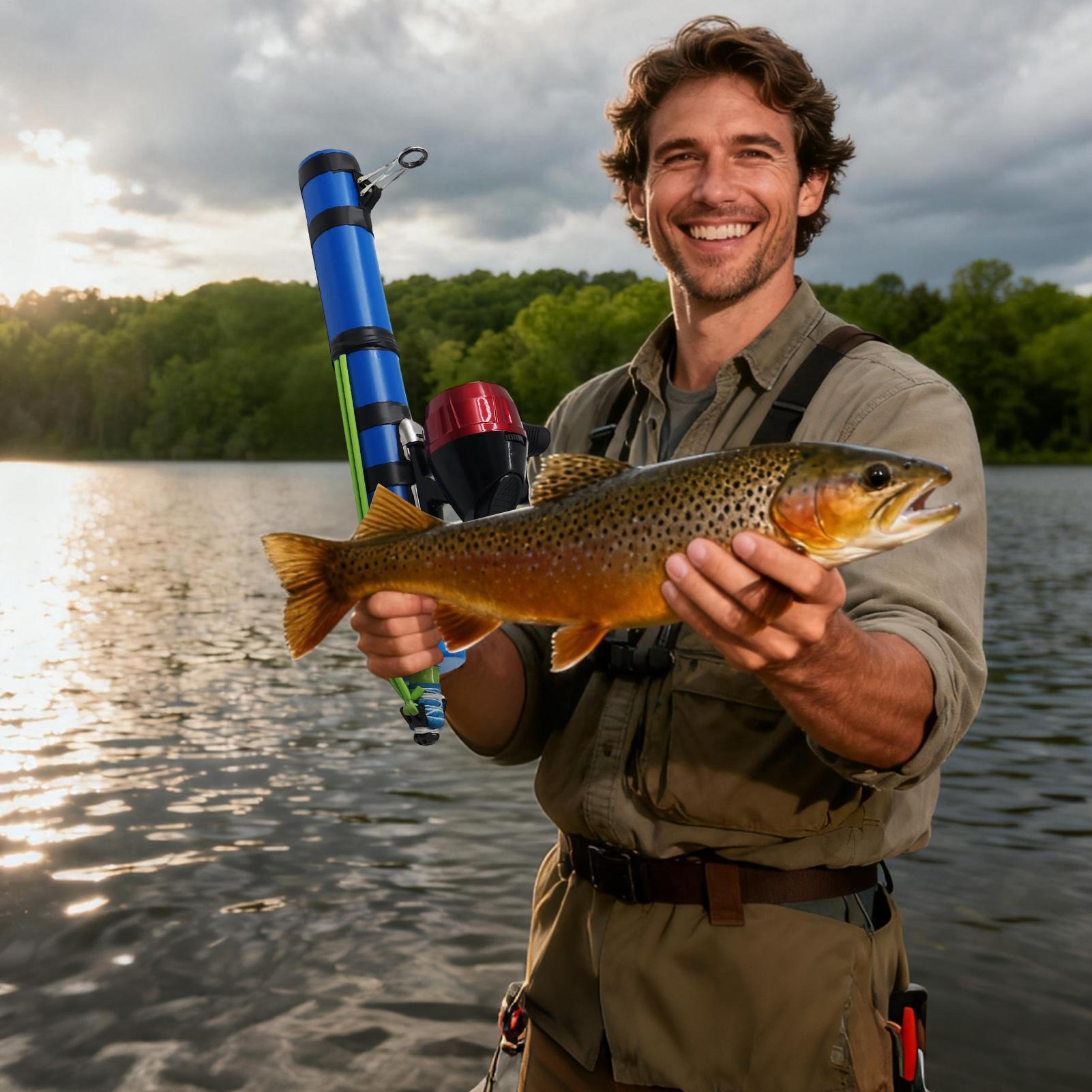 Fishing Pole Slingshot Design  - đánh giá và giá Fishing Kit Compact