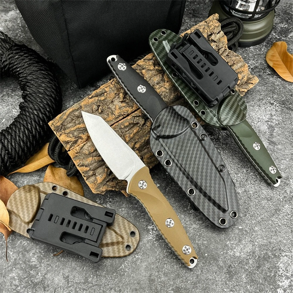 Resistant Outdoor Use Small-si - đánh giá và giá Bushcraft Knife Fixed