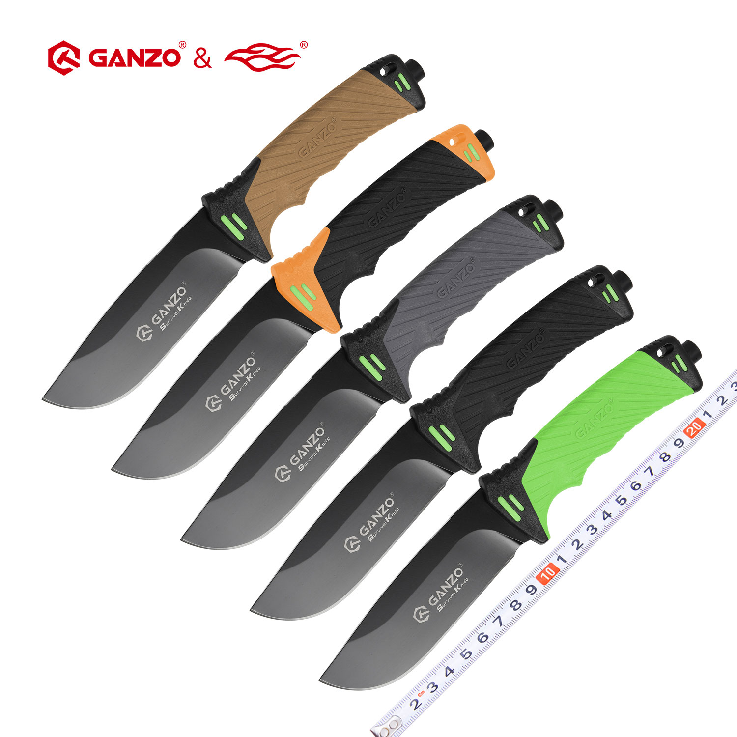 Ganzo G8012 Knife Fixed Blade  - đánh giá và giá Bushcraft Knife Fixed