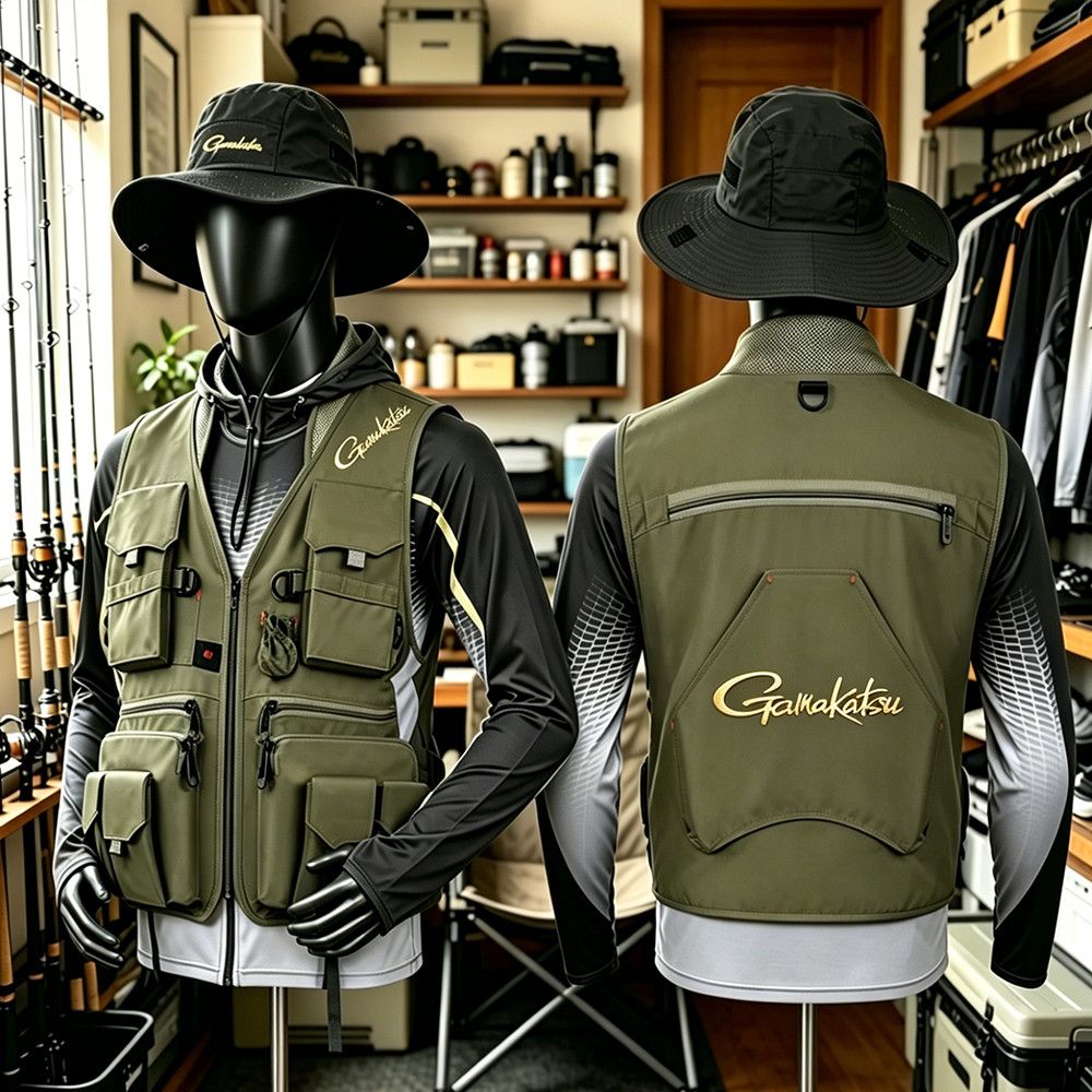 Gamakatsu Men Multi-Pocket Fis - đánh giá và giá Fishing Kit Compact