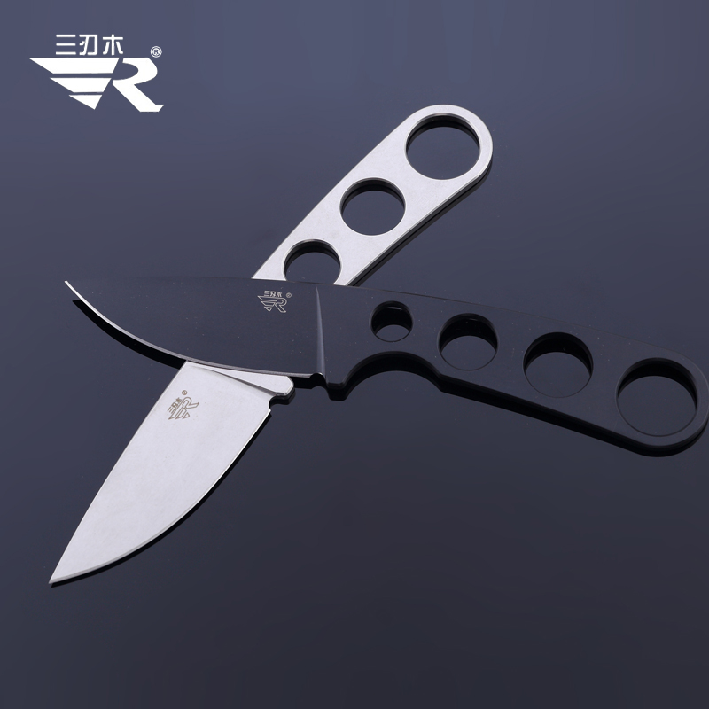 Sanrenmu 7130 Fixed Blade Neck - đánh giá và giá Bushcraft Knife Fixed
