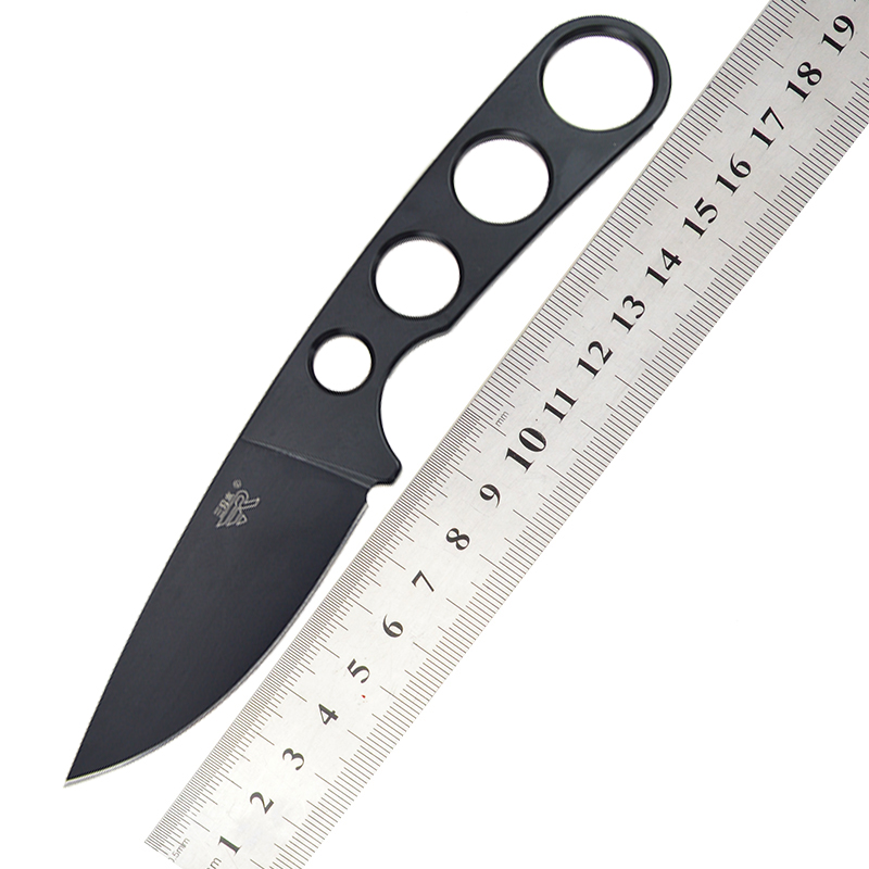 Sanrenmu 7130 Fixed Blade Neck - đánh giá và giá Bushcraft Knife Fixed