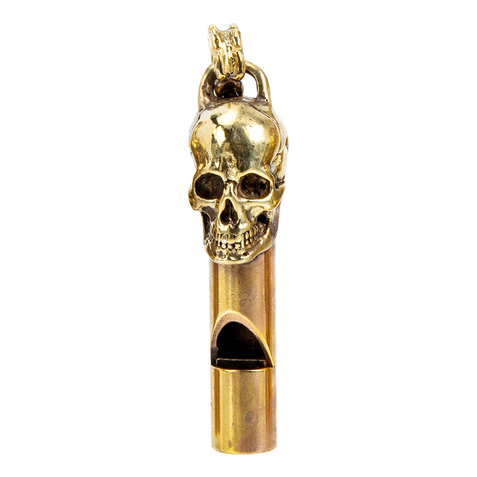 Spooky Skull Head Copper Whist - đánh giá và giá Emergency Whistle Loud